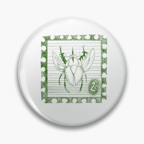 Item preview, Stamp: Beetle designed and sold by Peachy-Keen-Co.
