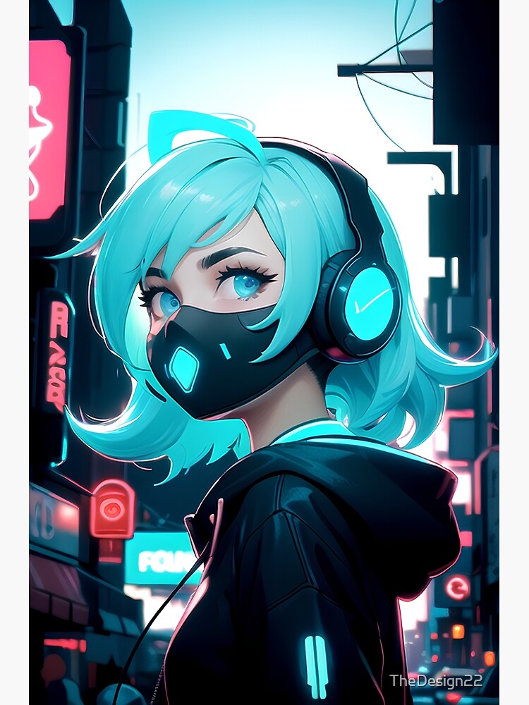 Anime Cyberpunk Girl 2 - Artworks