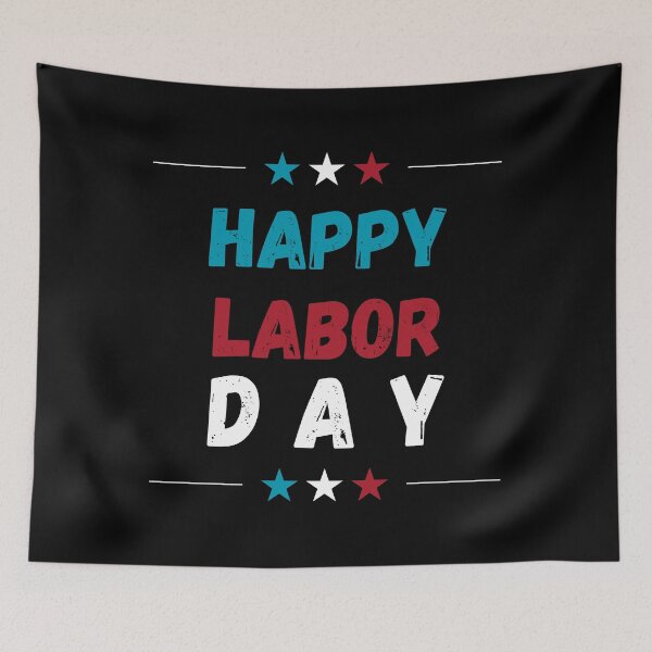 Item preview, Happy labor day, american labor day, labor day sale,  designed and sold by Mateusz Majcherek.