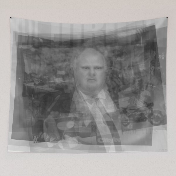 Aperçu de l'œuvre Portrait de Rob Ford créée et vendue par Steven Socha.