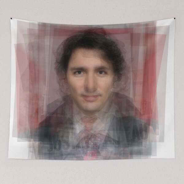 Item preview, Justin Trudeau Portrait designed and sold by Steven Socha.
