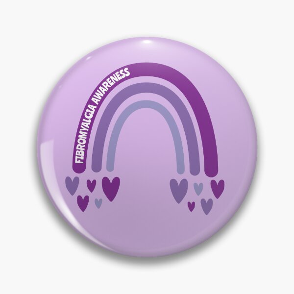 Item preview, Fibromyalgia Awareness Rainbow designed and sold by Teamtsunami6.