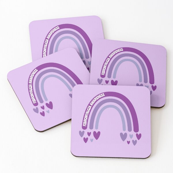 Item preview, Fibromyalgia Awareness Rainbow designed and sold by Teamtsunami6.