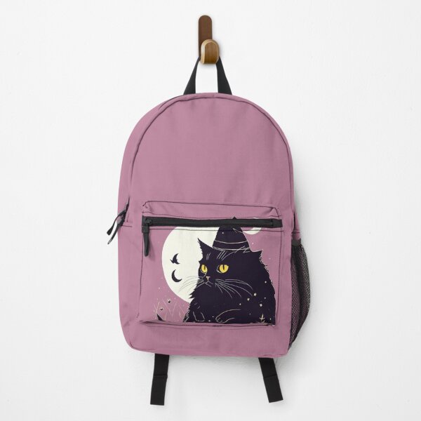Item preview, Black Cat and Midnight Spells (Lavender) designed and sold by RoseCandi.