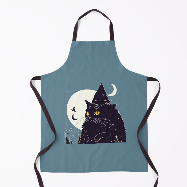 Item preview, Black Cat and Midnight Spells (Midnight Dew) designed and sold by RoseCandi.