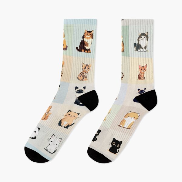 Item preview, pattern (cats) designed and sold by atzek.