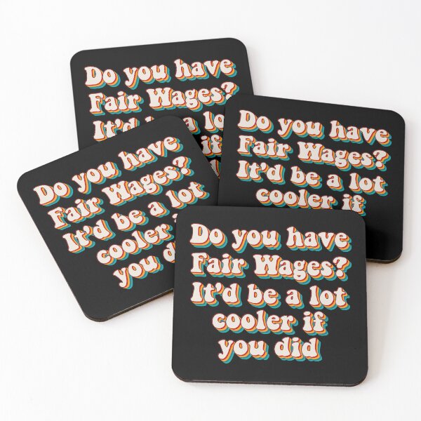 Item preview, Fair Wages? designed and sold by Texterns.