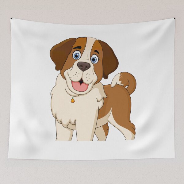 Item preview, Saint Bernard designed and sold by PaintedbyCarol.