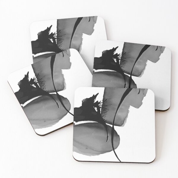 Item preview, Ink black white abstract designed and sold by ElaSzczepaniak.