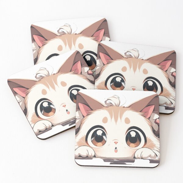 Item preview, Cute Cartoon Cat-11 designed and sold by Algaefield.