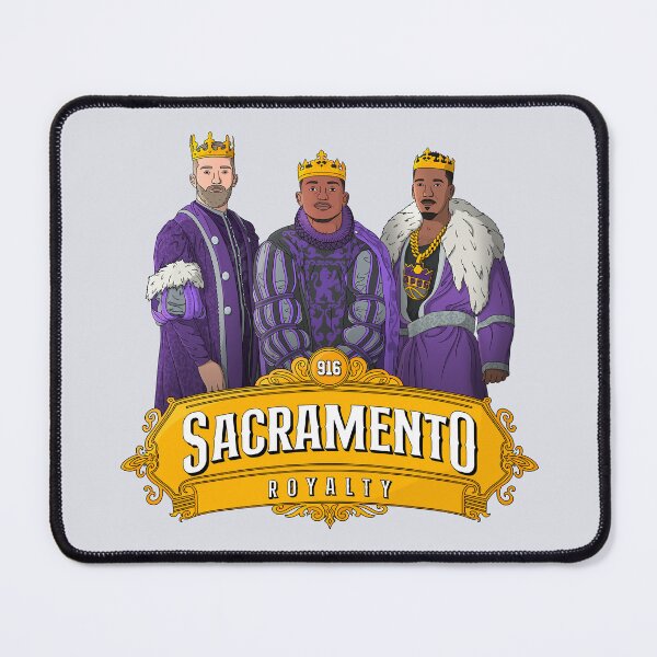 Item preview, Sacramento Royalty - Malik Monk, Domantas Sabonis and De'Aaron Fox designed and sold by sportsign.
