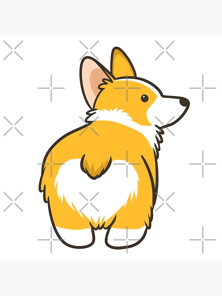 Corgi Heart Butt by pawlove
