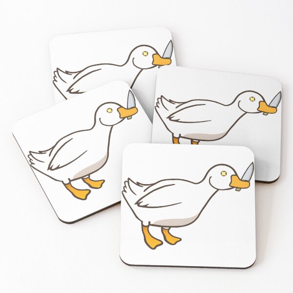 Item preview, Duck with Knife designed and sold by Islandadora.
