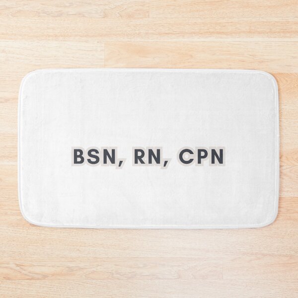 Item preview, bsn, rn, cpn designed and sold by lohtus.