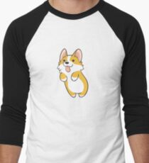 Pembroke Corgi Men's Baseball ¾ T-Shirt