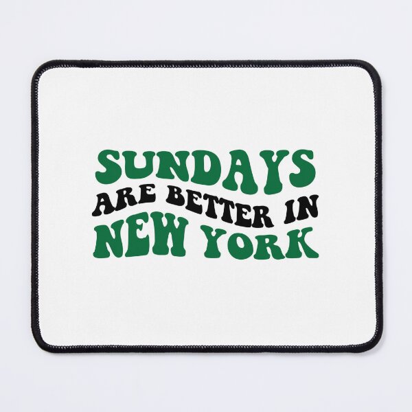 Item preview, Jets Sundays Are Better in New York Funky Gameday designed and sold by Gang Green Gear.