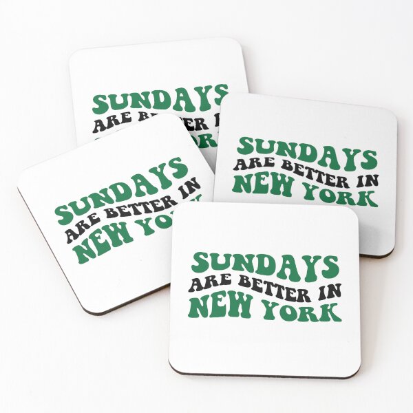 Item preview, Jets Sundays Are Better in New York Funky Gameday designed and sold by Gang Green Gear.