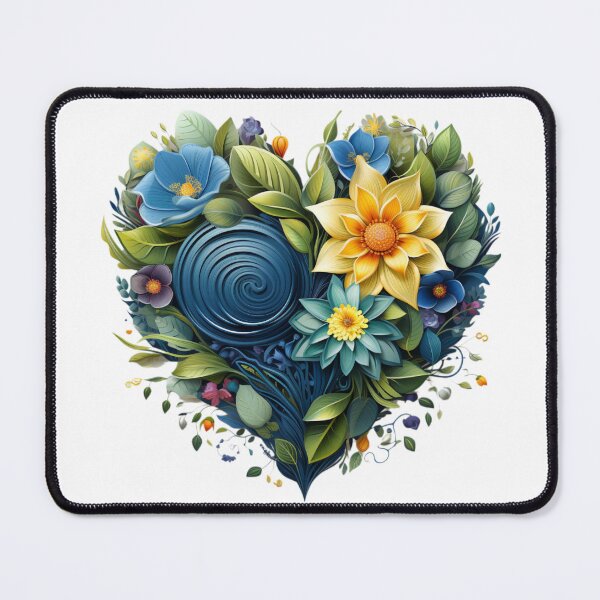 Item preview, Eco-Friendly Heart: Blooming Love for a Greener World designed and sold by artyfull.