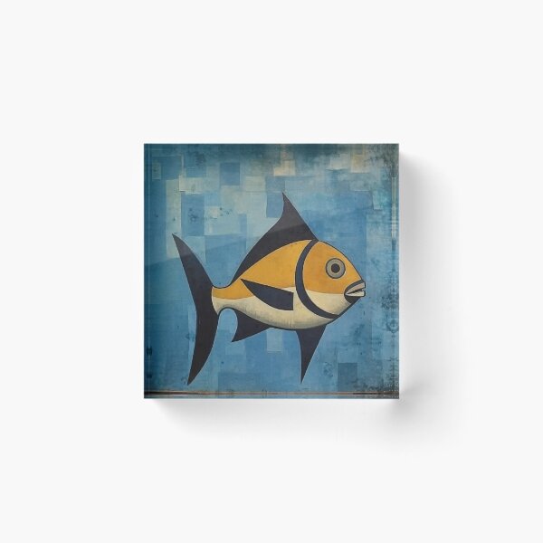 Item preview, Black Finned Yellow Fish designed and sold by YoPedro.