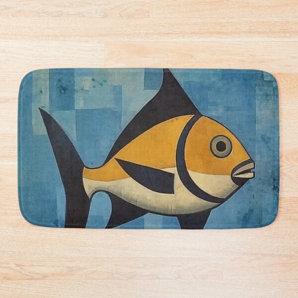 Item preview, Black Finned Yellow Fish designed and sold by YoPedro.