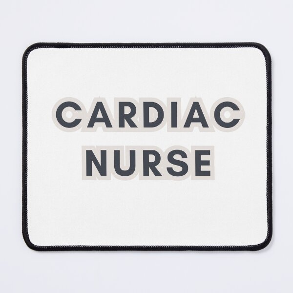 Item preview, cardiac nurse designed and sold by lohtus.