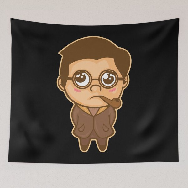 Item preview, Kawaii Sartre - Japanese Style Philosopher  designed and sold by IsmaKuhi.