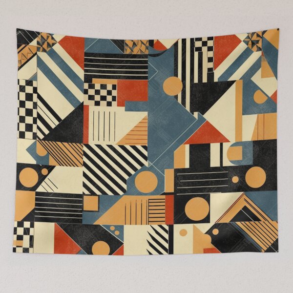 Item preview, Retro French Style Geometric Pattern designed and sold by GoeCentric.