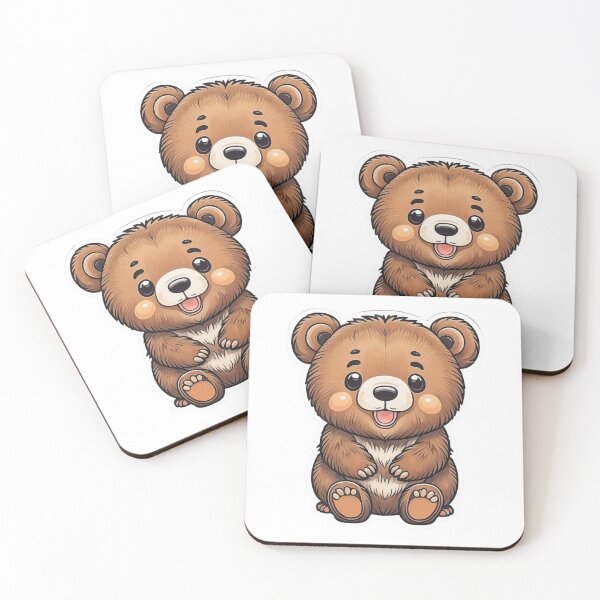 Item preview, Adorable Bear Sticker Magnet Scrapbooking Journal Planner designed and sold by StickersAbound.