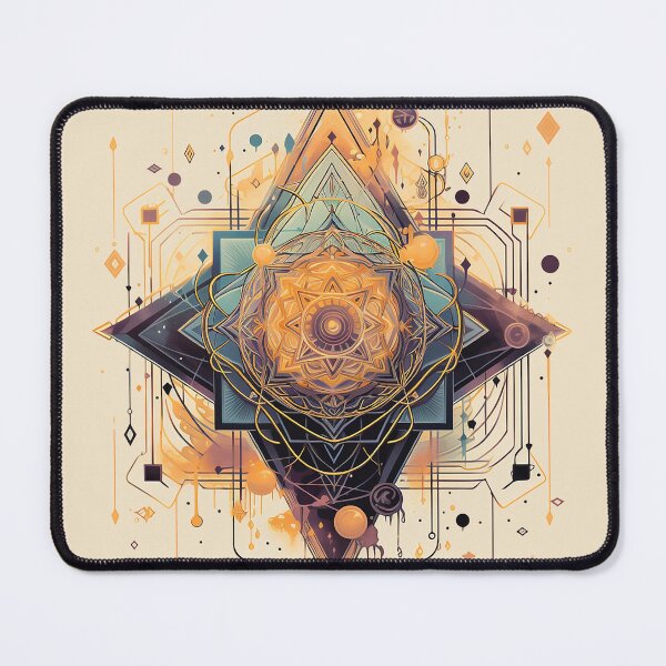 Item preview, Sacred Geometry Flower Mandala designed and sold by AncientArkana.
