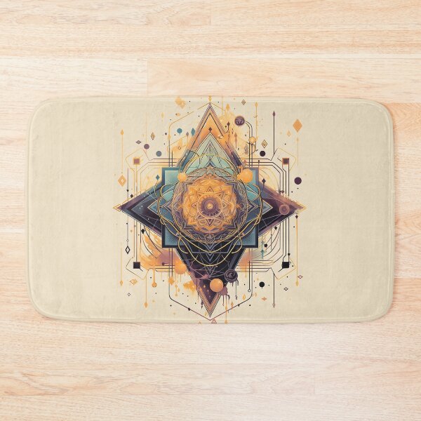 Item preview, Sacred Geometry Flower Mandala designed and sold by AncientArkana.