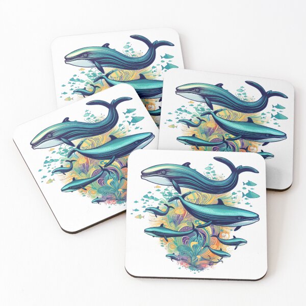 Item preview, Humpback Whale Art  designed and sold by Shinnrai.