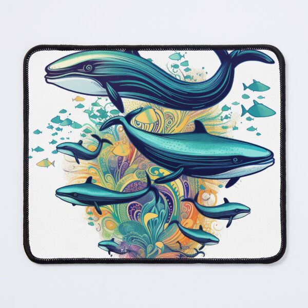 Item preview, Humpback Whale Art  designed and sold by Shinnrai.