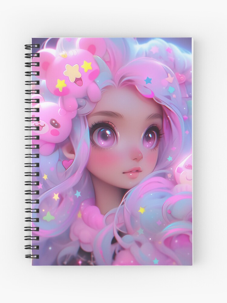 Anime Cute Girl Notebook Cute Anime Sexy Girl Spiral Bound Journal