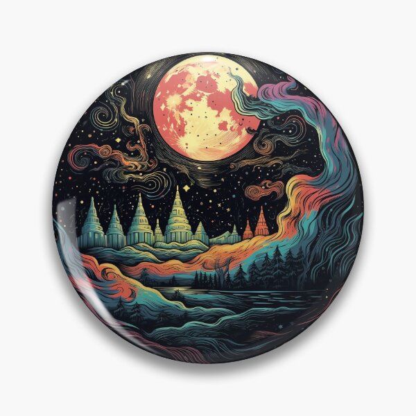 Item preview, Psychedelic Night: Nocturnal Dreams designed and sold by PsyCloth.
