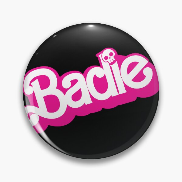 Item preview, Pink Badie Spoof Goth Skull Doll Villain Joke Graphic designed and sold by KrakenSky.