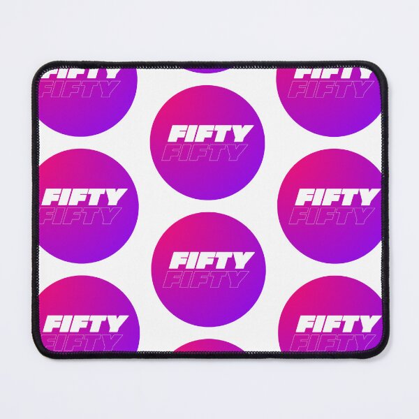 Item preview, FIFTY FIFTY 피프티 피프티 Sunset Gradient Logo (kpop) designed and sold by monkeybananas.