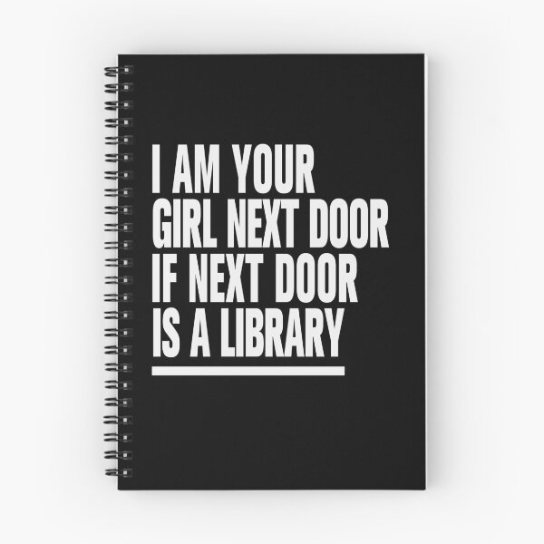 Item preview, LIBRARY GIRL NEXT DOOR designed and sold by T UNIQUE.