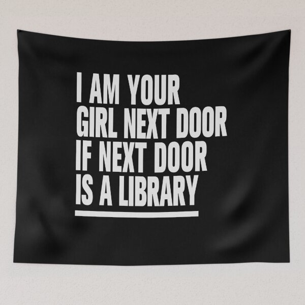Item preview, LIBRARY GIRL NEXT DOOR designed and sold by T UNIQUE.