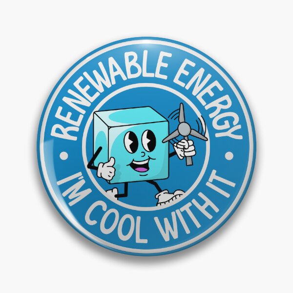 Item preview, Renewable Energy... I'm Cool With It - Funny Climate Change Pun designed and sold by Picket Club.