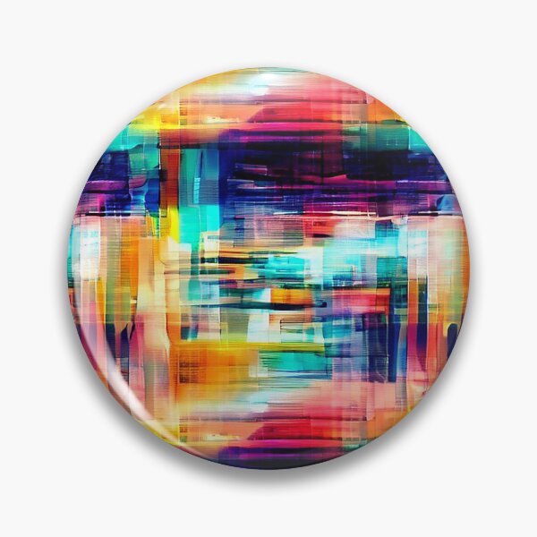 Item preview, Digital bright colored paint strokes designed and sold by karinasalwaszka.