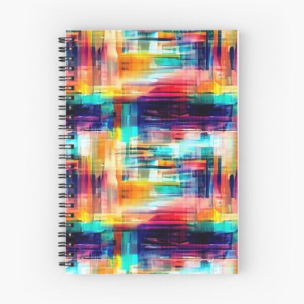 Item preview, Digital bright colored paint strokes designed and sold by karinasalwaszka.