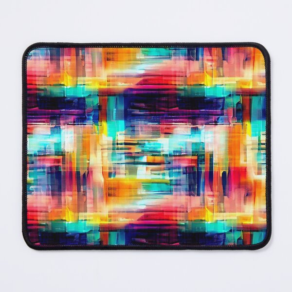 Item preview, Digital bright colored paint strokes designed and sold by karinasalwaszka.