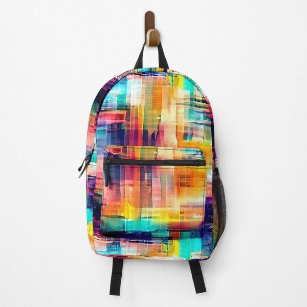 Item preview, Digital bright colored paint strokes designed and sold by karinasalwaszka.
