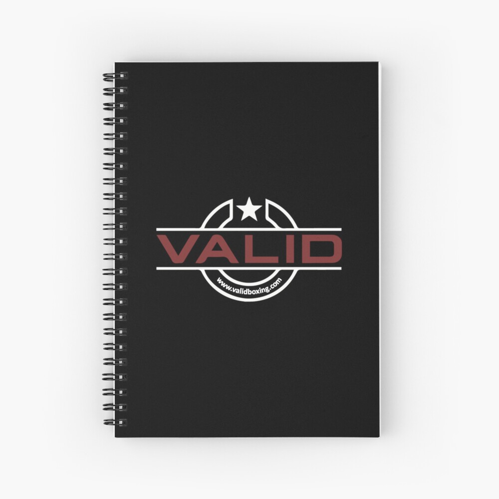 Item preview, Spiral Notebook designed and sold by ValidBoxingLLC.