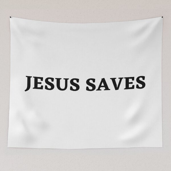Item preview, "Jesus Saves" - Powerful Christian Message designed and sold by Motive Union.