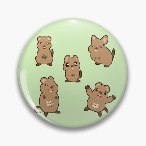 Item preview, Happy little Quokkas designed and sold by DomaniMedia.
