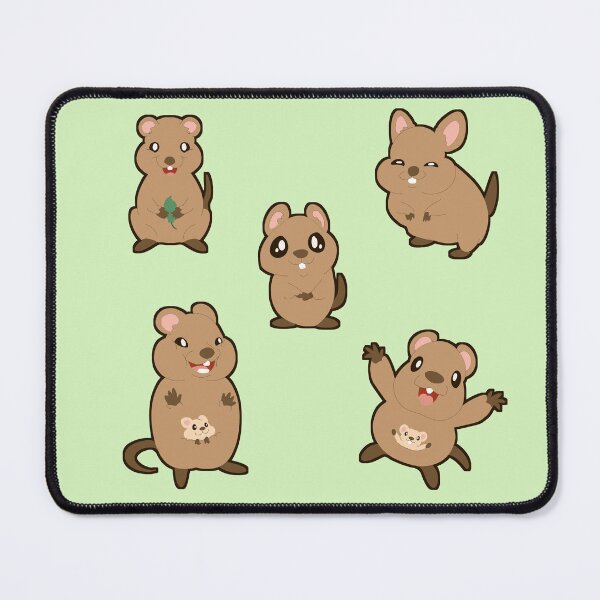 Item preview, Happy little Quokkas designed and sold by DomaniMedia.