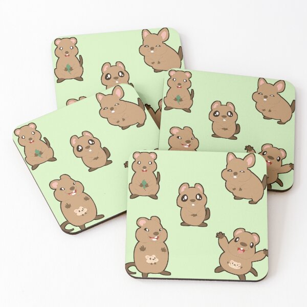 Item preview, Happy little Quokkas designed and sold by DomaniMedia.
