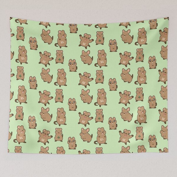 Item preview, Happy little Quokkas designed and sold by DomaniMedia.