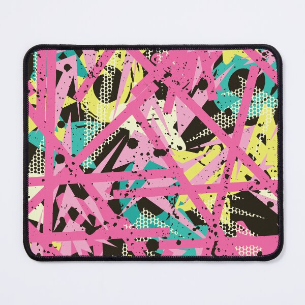 Item preview, Abstract Pink 80's Pattern Design designed and sold by CosmicPatriot.
